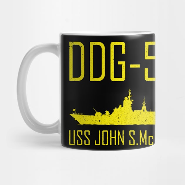 USS Johns Mccain DDG-56 Destroyer Ship Veteran by nicolinaberenice16954